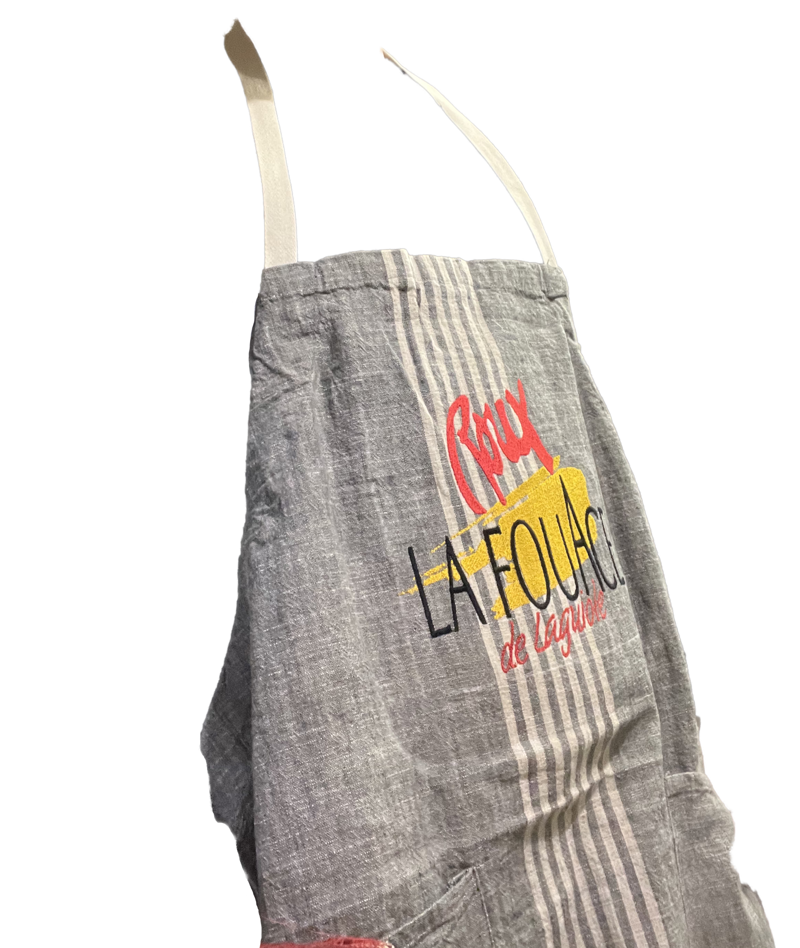 Tablier personnalisé en broderie