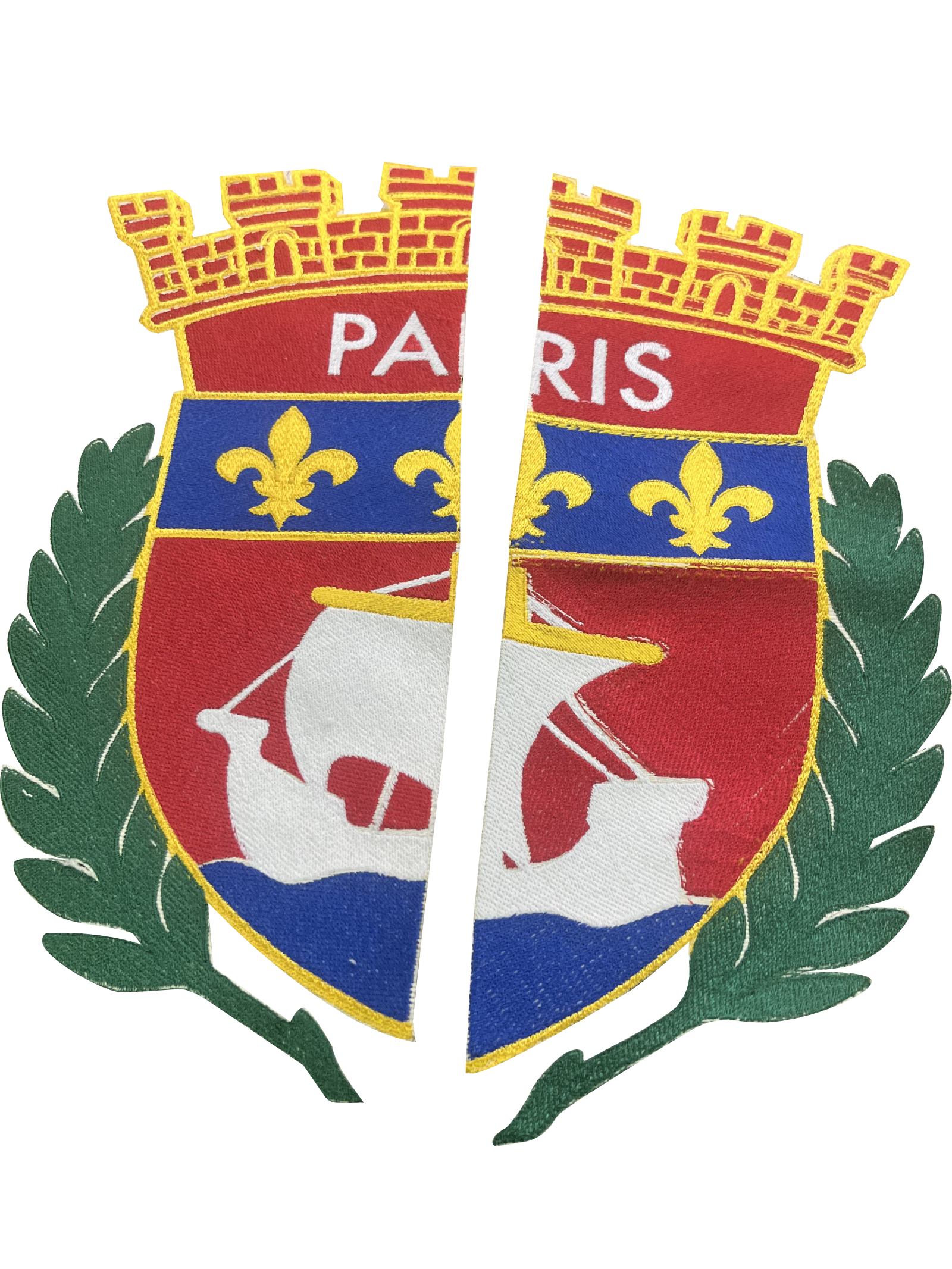 Écussons multicolores brodés pour Shoshan Varod